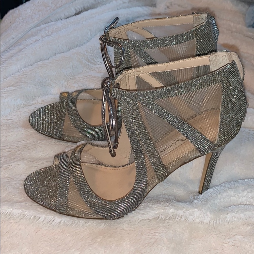 Open toe bootie heels - Picture 2 of 3